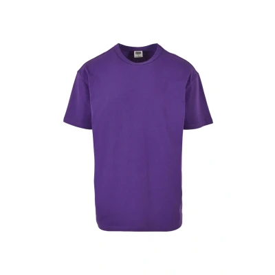 Image of Urban Classics Basic Tshirt, Men&#039;s, Size: 4XL, Realviolet