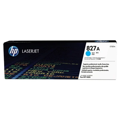 Image of HP 827A (CF301A) Blue Original Toner for Color Laserjet Enterprise Flow M880