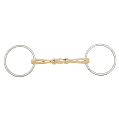 Image of BR Double Jointed Loose ring Snaffle Soft Contact 16 mm Ø 70