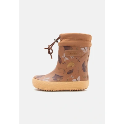 Image of Bisgaard Unisex Children&#039;s Thermal Wellington Boots, Fallen Leaf Brown, 11.5 UK Child