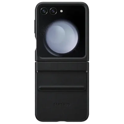 Image of Samsung Leren Back Cover Black Galaxy Z Flip 5