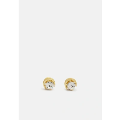 Image of Guess MOON Phases Earrings Yellow goldcoloured, Women&#039;s, Size: One Size, gold coloured