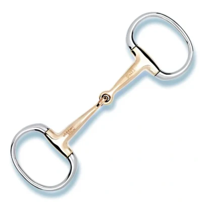 Image of Stubben Eggbutt Bit Single Jointed 145mm (5 3/4&quot;) Horse Bits Riding Equestrian