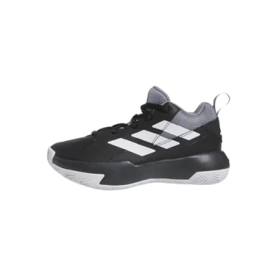 Image of adidas Unisex Kids Cross &#039;Em Up Select Shoes Basketball Shoes, Core Black Ftwr White Grey Three, 3.5 UK