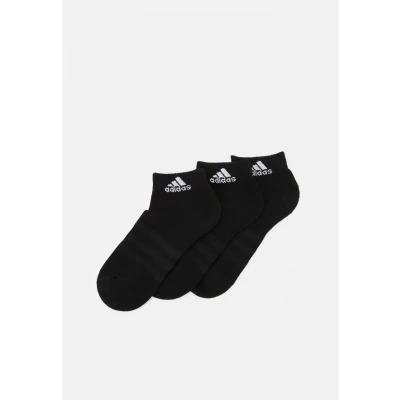 Image of adidas Unisex Cushioned Sportswear Ankle Socks 3 Pairs