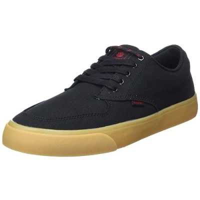 Image of Element Topaz C3 C Trainers, Men&#039;s, Size: 7, Black gum red Synthetics