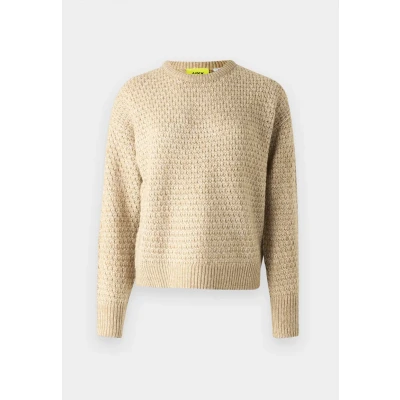 Image of JJXX Jxmilly Structure CREW NECK Jumper, Women&#039;s, Size: Small, Kelp