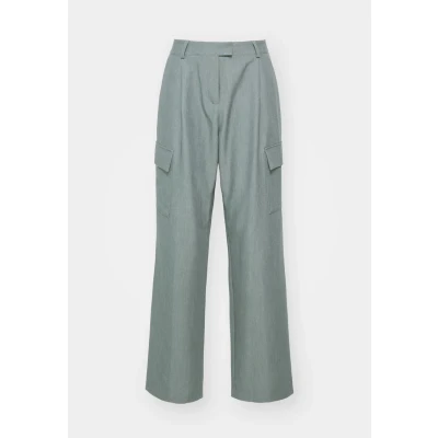 Image of Replay Cargo trousers, Women&#039;s, Size: 27, Dark grey melange