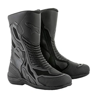 Image of Alpinestars AIR PLUS V2 Gore Tex XCR motorcycle boots black 42