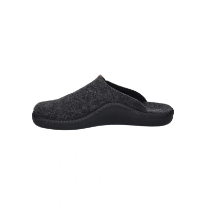 Image of Josef Seibel Monaco H Slippers, Men&#039;s, Size: 6, Anthrazit Textile