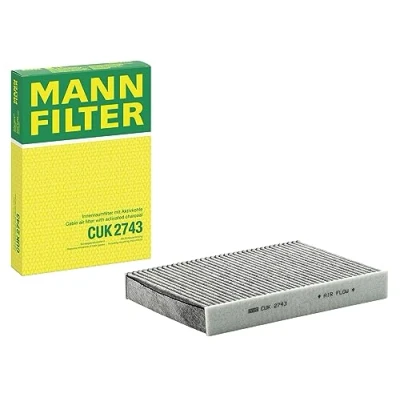 Image of Filter, interior air MANN FILTER CUK 2743