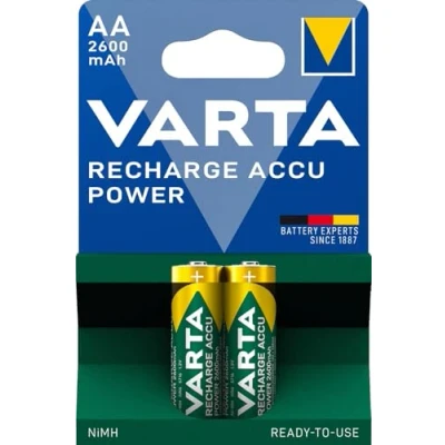 Image of Varta Rechargeable battery mignon/aa 2600 mah par 2 5716101402
