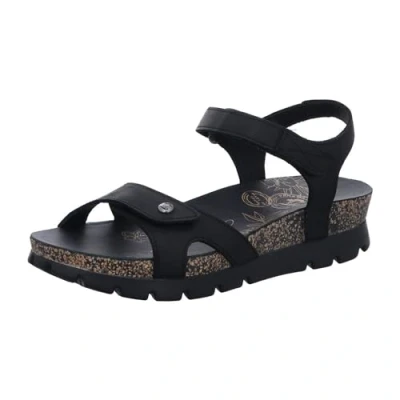 Image of Panama Jack Sulia Basics Platform sandals, Women&#039;s, Size: 3, Black Leather