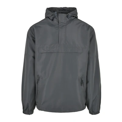 Image of Brandit Accessoires PULL OVER Windbreaker, Men&#039;s, Size: Large, Anthracite
