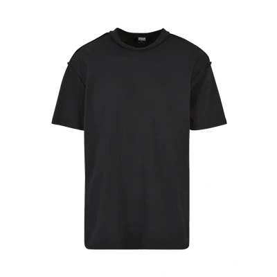 Image of Urban Classics Basic Tshirt, Men&#039;s, Size: Large, Black