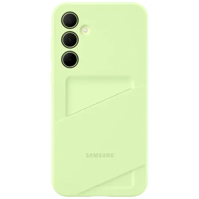 Image of Samsung TPU Card Slot Back Cover Green Galaxy A35 5G