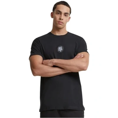 Image of Mister Tee NY Patch Basic Tshirt, Men&#039;s, Size: XS, Black