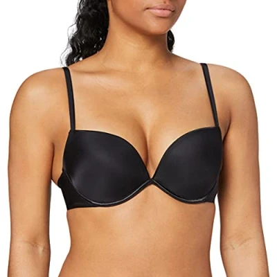 Image of Wonderbra Women Full Effect Bra, Black, 32C
