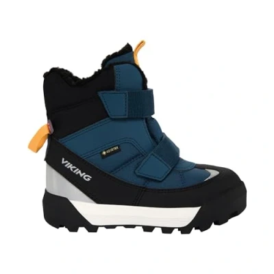 Image of Viking Expower WARM GTX Unisex Winter boots for kids, Size: 6K, Petrol Textile/synthetics