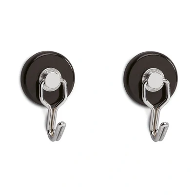 Image of MAUL 6155790 Magnetic Hook 50 mm, 5 kg, Black