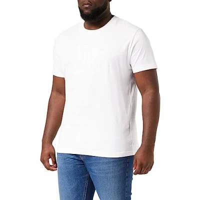 Image of GANT Tonal Shield Print Tshirt, Men&#039;s, Size: Medium, Weiß