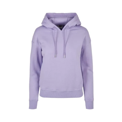 Image of Urban Classics Ladies Organic Hoody Hoodie, Women&#039;s, Size: 3XL, Lavender