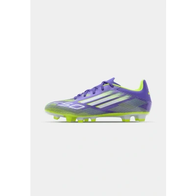 Image of adidas Performance F50 CLUB Moulded stud football boots, Men&#039;s, Size: 7, Purple rush/footwear white/lucid lemon shoes