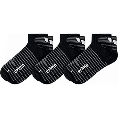 Image of Erima Unisex Kids 3 pack Short Socks Sports