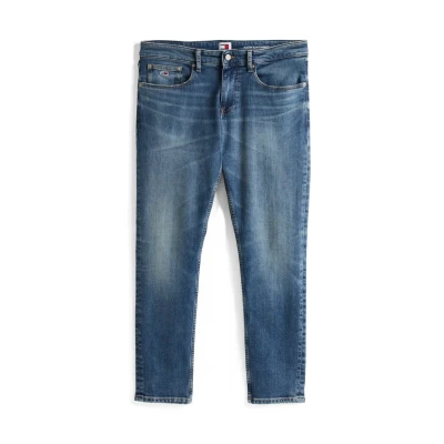 Image of Tommy Jeans Men&#039;s Tapered, Denim (Denim Dark), 28W / 32L