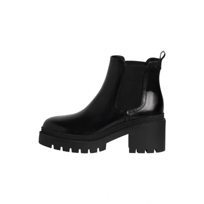 Image of Tamaris Platform ankle boots, Women&#039;s, Size: 5, Black Leather