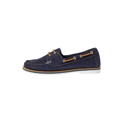 Image of Tamaris Boat shoes, Women&#039;s, Size: 3.5, Navy Leather