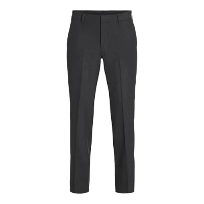 Image of Jack &amp; Jones Premium Jprbushwick Normal Geschnitten Trousers, Men&#039;s, Size: 42R, Dark grey