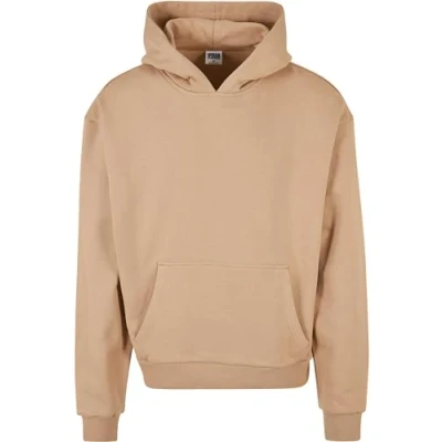 Image of Urban Classics Ultra Heavy Hoodie, Men&#039;s, Size: 5XL, Unionbeige