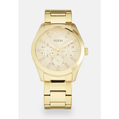Image of Guess ZEN Watch goldcoloured, Men&#039;s, Size: One Size, Gold coloured