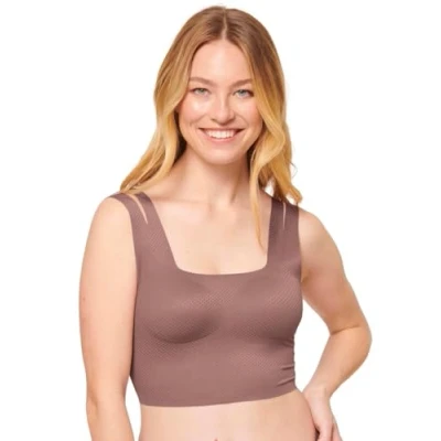 Image of Sloggi FEEL FLOW Bustier, Women&#039;s, Size: XS, Cacao