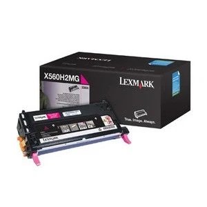 Image of Lexmark X560H2MG X560 Toner Cartridge 10,000 Pages Magenta