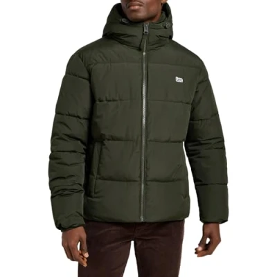 Image of Lee Puffer Jacket Winter jacket, Men&#039;s, Size: XL, Olive night