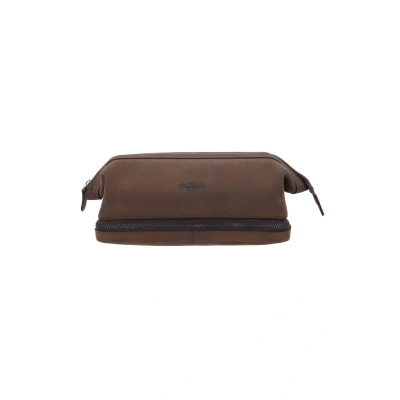 Image of Gusti Leder Quinn Wash bag, Size: One Size, Nussbaum