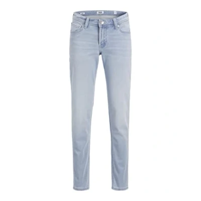 Image of Jack &amp; Jones Junior Jjiglenn Jjoriginal Slim fit jeans for kids, Size: 4y, Blue denim