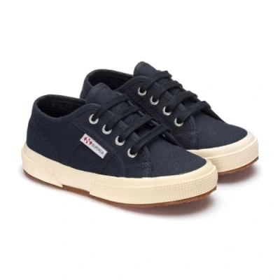Image of Superga 2750 Classic Unisex Trainers for kids, Size: 12.5K, Navy Textile