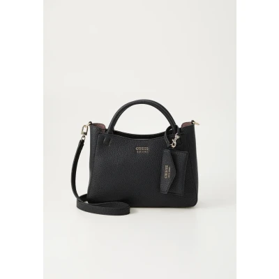 Image of GUESS Brenton Small Girlfriend Satin, Black