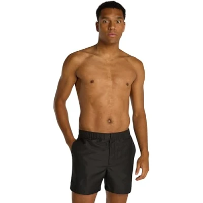 Image of Calvin Klein Men&#039;s Swim Trunk, Black (Pvh Black), M