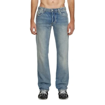 Image of Diesel Larkee Straight leg jeans, Men&#039;s, Size: 29x32, Blue denim