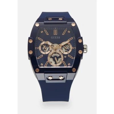 Image of Guess Unisex Watch, Size: One Size, Blue