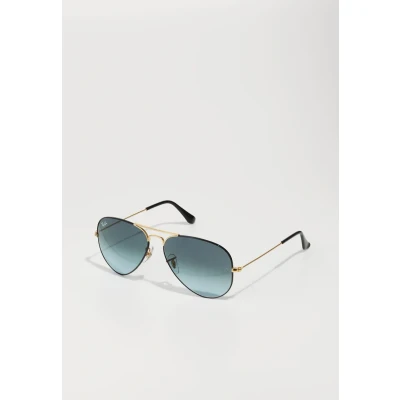 Image of Ray Ban Aviator Unisex Sunglasses, Size: 58, Arista