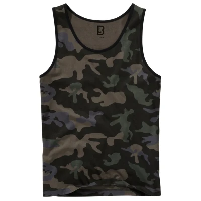 Image of Brandit Top, Men&#039;s, Size: 3XL, Darkcamo