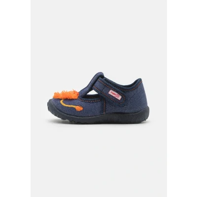 Image of Superfit Spotty Slippers for kids, Size: 3K, Dunkelblau Textile