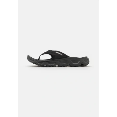 Image of Salomon Reelax Break 6.0 Tbar sandals, Men&#039;s, Size: 12.5, Black/alloy Textile