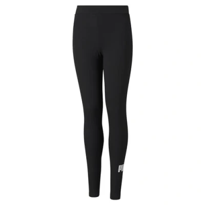 Image of Puma LOGO Leggings for kids, Size: 11 12y, Black