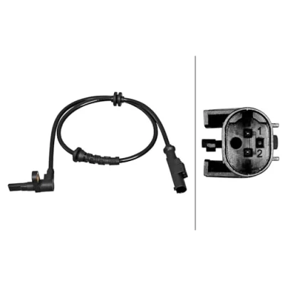 Image of Sensor, wheel speed HELLA 6PU 358 217 001